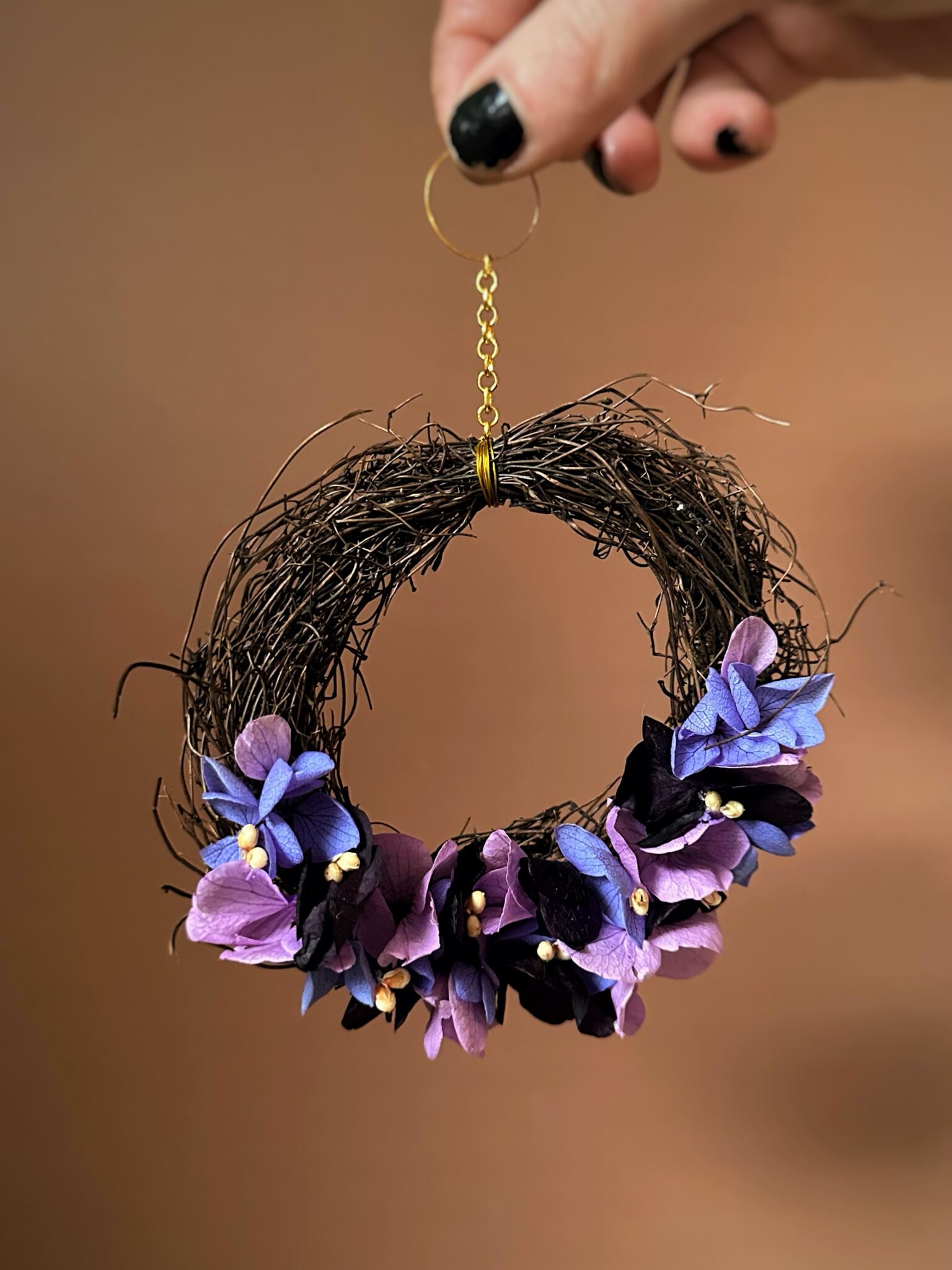 RUNE I - Petite couronne thème WICCA